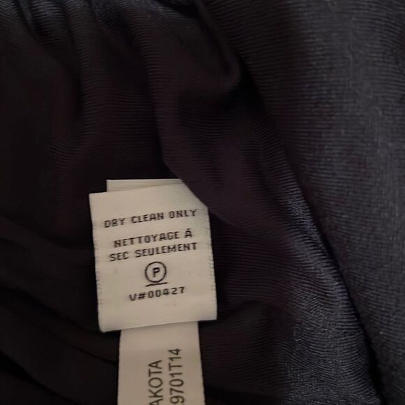 Diane von Furstenberg dress sheath black lace lined sheer  2 FIRM on PRICE - Picture 9 of 9